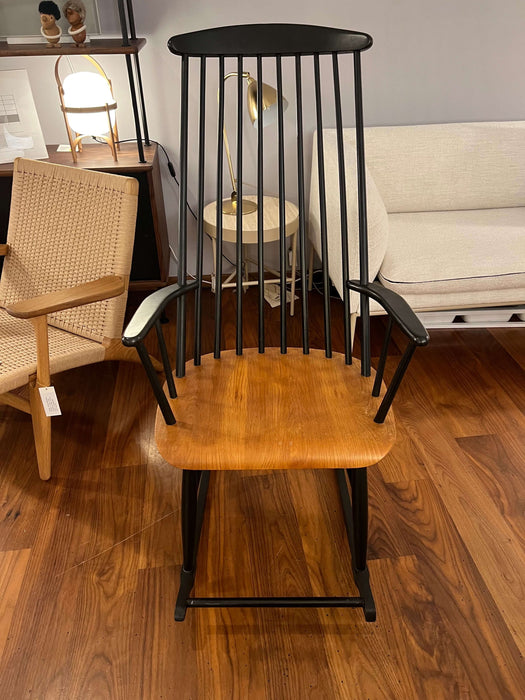 Vintage Rocking Chair Schaukelstuhl Imari Tapiovaara 1950