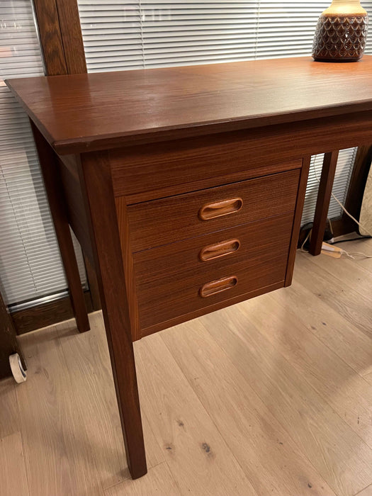 Vintage teak desk 60s 