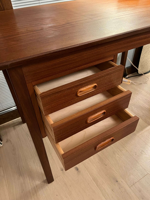 Vintage teak desk 60s 