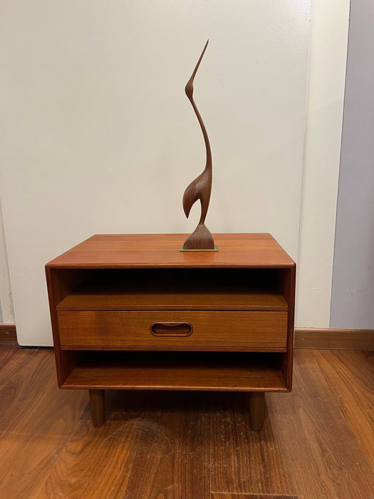 Vintage Nachttisch Teak Dänemark 60er