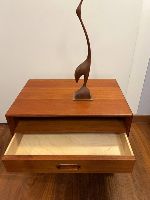 Vintage Nachttisch Teak Dänemark 60er