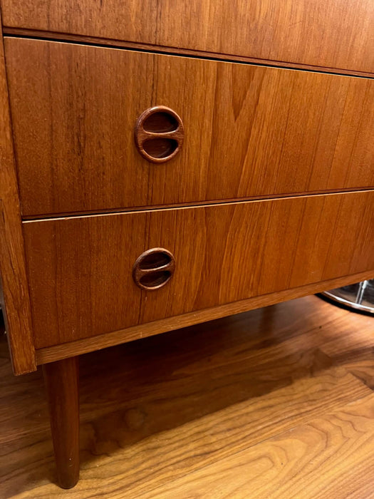 Vintage large chest of drawers Denmark 60s