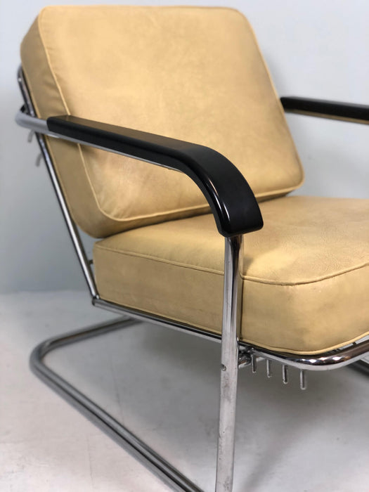 Vintage ARMCHAIR CANTILEVER MODEL R1214 BIGLA 1930s