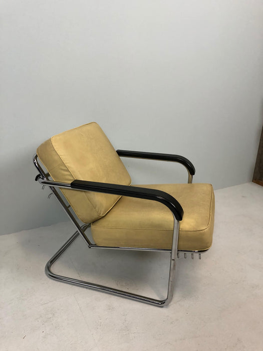 Vintage ARMCHAIR CANTILEVER MODEL R1214 BIGLA 1930s