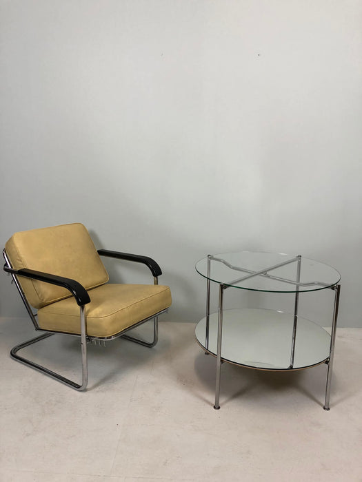 Vintage ARMCHAIR CANTILEVER MODEL R1214 BIGLA 1930s