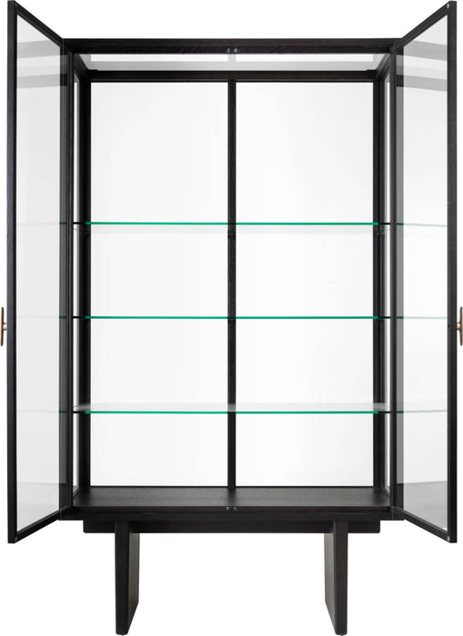 Private Collection_Dark Oak_Display Cabinet_Front_Open_ItemNr.10083281.jpg