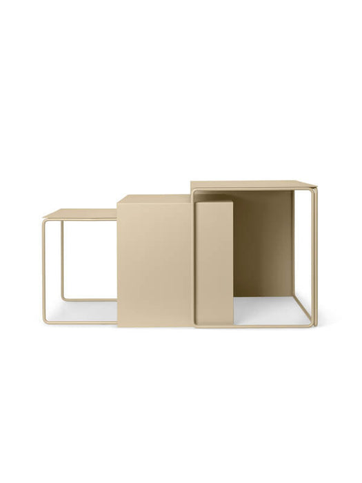 Ferm Living Beistelltische Coffeetable Cluster 3-teilig