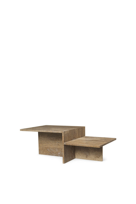 Ferm Living Coffee Table Distinct Travertine