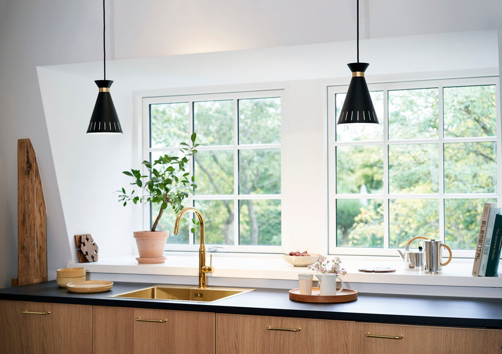 Warm Nordic Cone Pendant Light